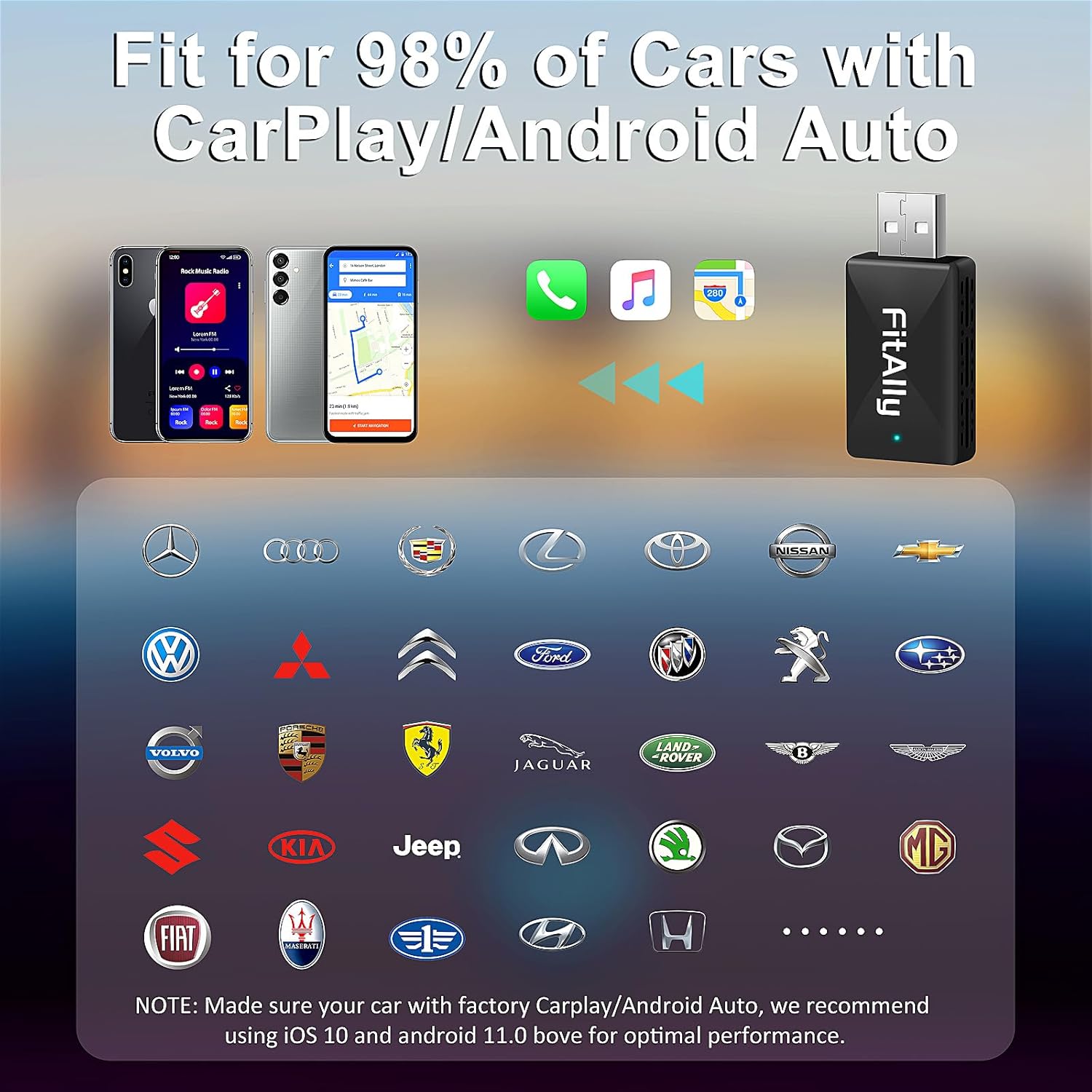 2 in 1 Wireless CarPlay & Android Auto Adapter Review