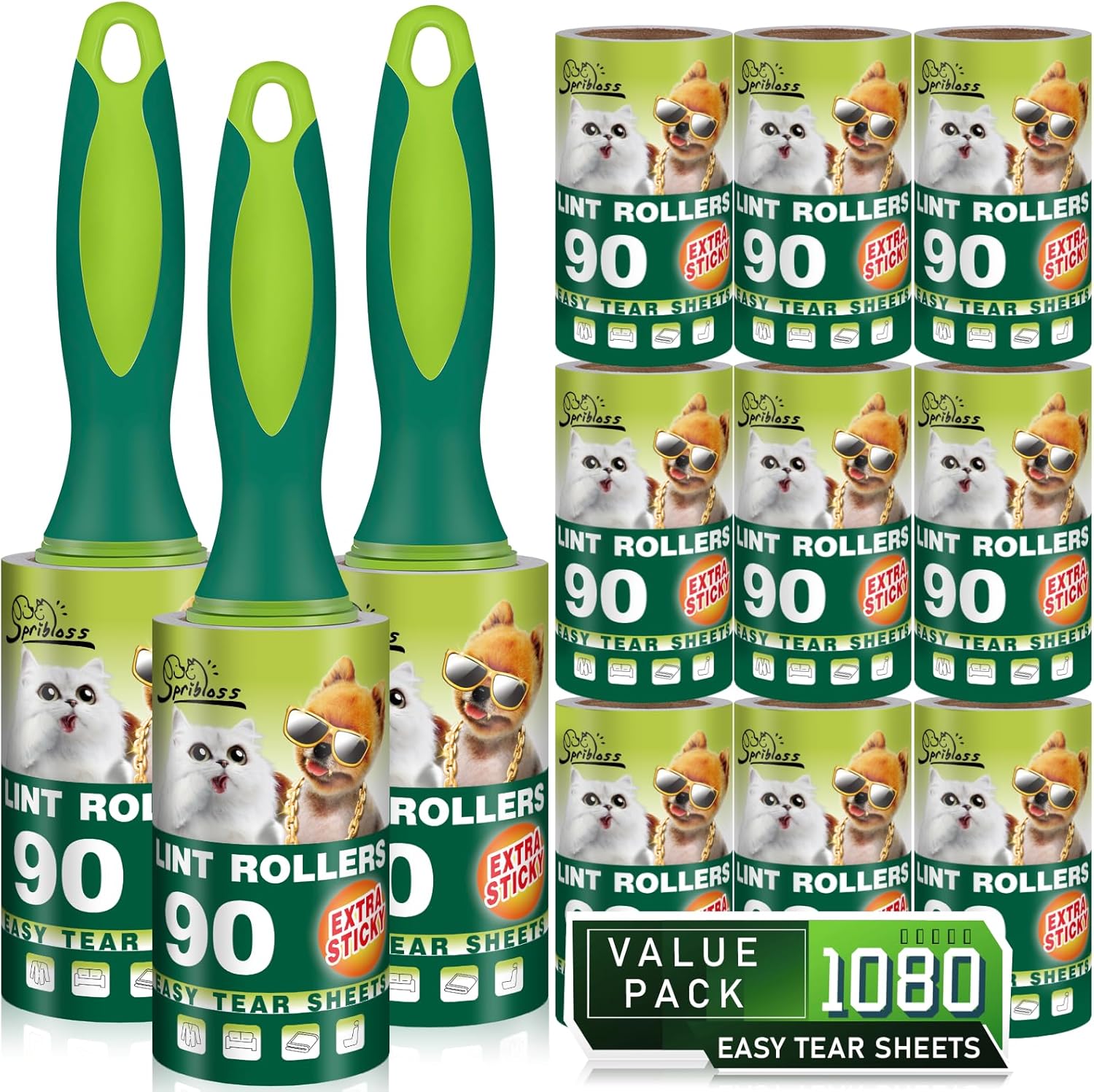 1080 Sheets Mega Value Set Roller Review