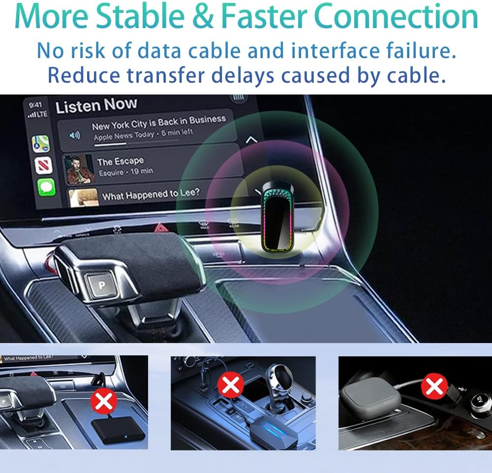 Wireless Apple CarPlay & Android Auto Adapter Review